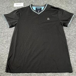 Minimalist Marc Asher New York T Shirt Mens Medium Black Cotton Stretch Casual